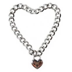 Boogzel Apparel Heart Lock Necklace