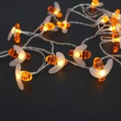 Boogzel Apparel Honey Bee String Lights Home Decor
