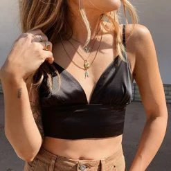 Boogzel Apparel It's Complicated Satin Top Clothing