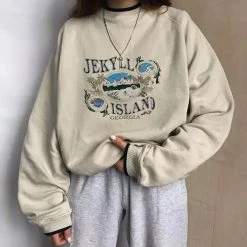 Boogzel Apparel PREPPY CLOTHES Jekyll Island Sweatshirt