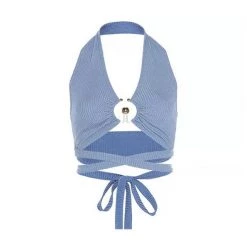 Boogzel Apparel Coconut Girl Halter Top Y2K OUTFITS