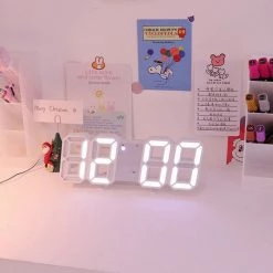 Boogzel Apparel LED Nordic Digital Alarm Clock