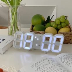 Boogzel Apparel LED Nordic Digital Alarm Clock