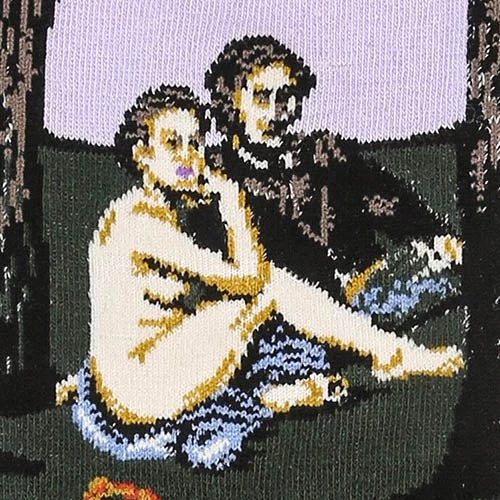 Boogzel Apparel COTTAGECORE / ARTSY Lunche On On The Grass Manet Socks 3 Boogzel Apparel COTTAGECORE / ARTSY Lunche On On The Grass Manet Socks