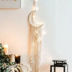 Boogzel Apparel DRESSED FOR SPACE Macrame Dream Catcher