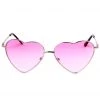 Boogzel Apparel Metal Frame Heart Shape Sunglasses Accessories