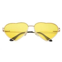 Boogzel Apparel Metal Frame Heart Shape Sunglasses Accessories