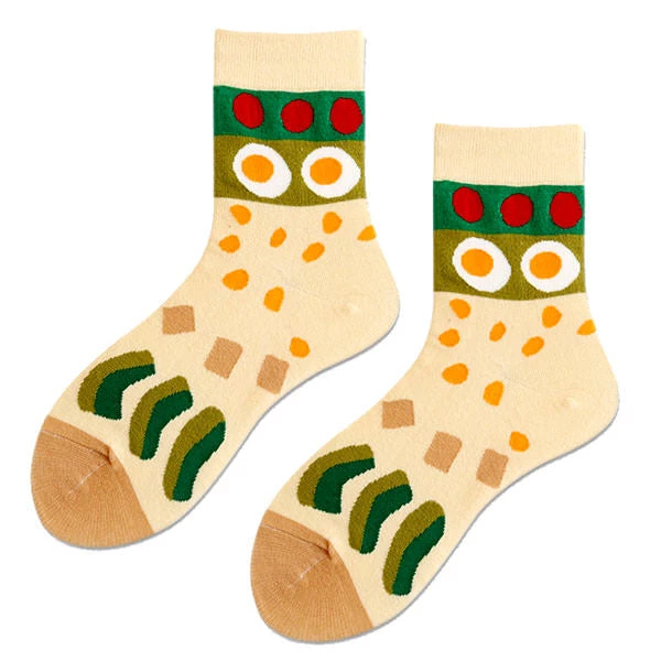 Boogzel Apparel Accessories Miso Soup Socks 1 Boogzel Apparel Accessories Miso Soup Socks