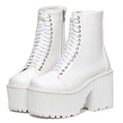 Boogzel Apparel GRUNGE CLOTHES Moto Grunge Boots