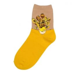 Boogzel Apparel COTTAGECORE / ARTSY Museum Collection 4 Pack Socks