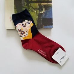 Boogzel Apparel COTTAGECORE / ARTSY Museum Collection 4 Pack Socks
