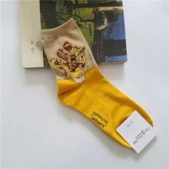 Boogzel Apparel COTTAGECORE / ARTSY Museum Collection 4 Pack Socks