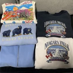 Boogzel Apparel 90s & VINTAGE Nevada Bear Hoodie