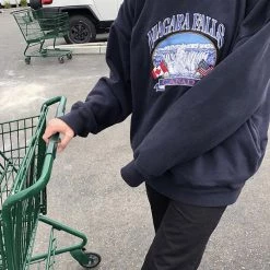 Boogzel Apparel 90s & VINTAGE Niagara Falls Embroidery Sweatshirt