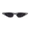 Boogzel Apparel CHECKER AESTHETIC Nico Checkered Sunglasses