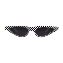 Boogzel Apparel CHECKER AESTHETIC Nico Checkered Sunglasses