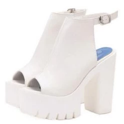 Boogzel Apparel Nightcall Heeled Sandals Shoes