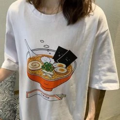 Boogzel Apparel Ramen Noodles Tee AESTHETIC CLOTHES