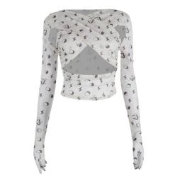 Boogzel Apparel Eclipse Gloved Long Sleeve Top