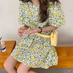 Boogzel Apparel Floral Cottagecore Dress