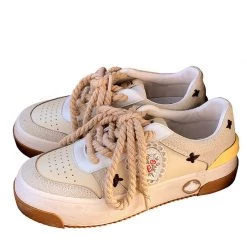 Boogzel Apparel Light Academia Aesthetic Sneakers COTTAGECORE / ARTSY