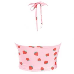 Boogzel Apparel Strawberry Fields Halter Top Clothing