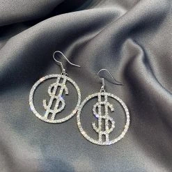 Boogzel Apparel Ca$h Only Earrings Accessories