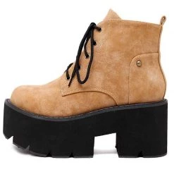 Boogzel Apparel Offenburg Lace Up Boots PREPPY CLOTHES