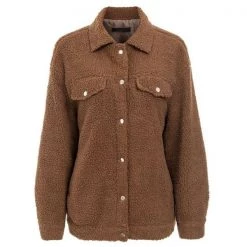 Boogzel Apparel Clothing Oversized Teddy Jacket