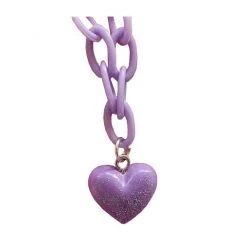 Boogzel Apparel Y2K OUTFITS Pastel Phase Heart Necklace