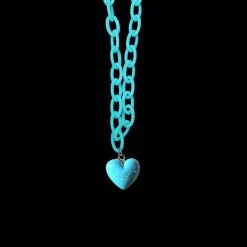 Boogzel Apparel Y2K OUTFITS Pastel Phase Heart Necklace