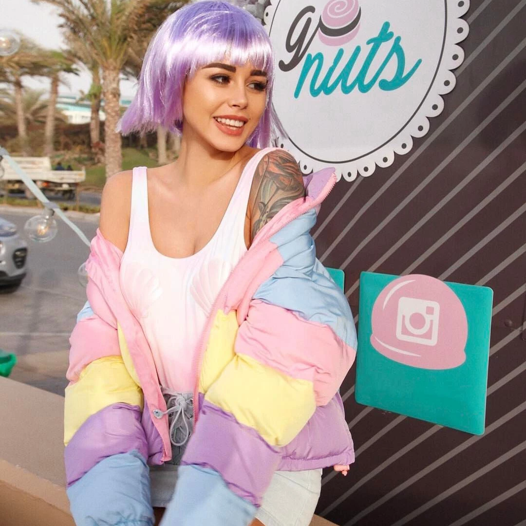 Boogzel Apparel SOFT GIRL OUTFITS Pastel Padded Jacket 3 Boogzel Apparel SOFT GIRL OUTFITS Pastel Padded Jacket