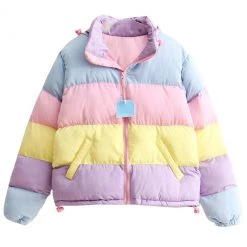 Boogzel Apparel SOFT GIRL OUTFITS Pastel Padded Jacket 9 Boogzel Apparel SOFT GIRL OUTFITS Pastel Padded Jacket