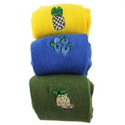 Boogzel Apparel FRESH FRUITS Pineapple Socks