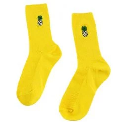 Boogzel Apparel FRESH FRUITS Pineapple Socks