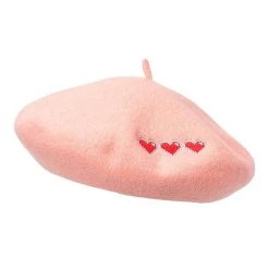 Boogzel Apparel Pixel Hearts Beret