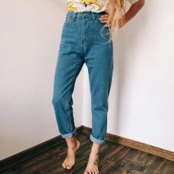 Boogzel Apparel High Waisted Mom Jeans