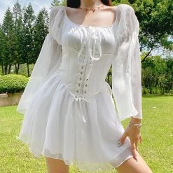 Boogzel Apparel Pure Bliss Dress & Corset Co-Ord