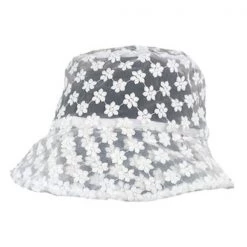 Boogzel Apparel Accessories Pure Nocturne Lace Bucket Hat