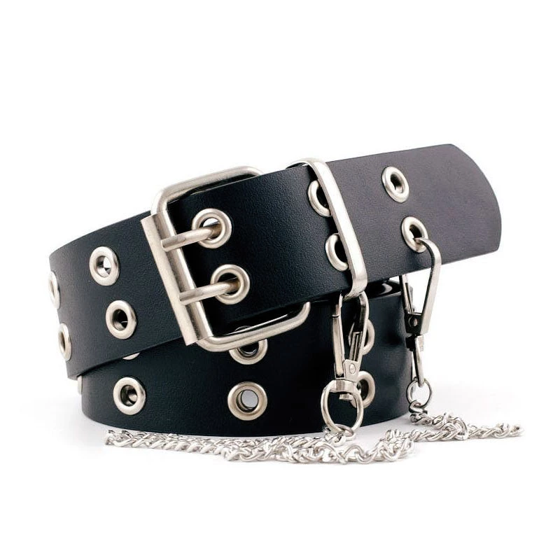 Boogzel Apparel Risk Business Chained Belt GRUNGE CLOTHES 1 Boogzel Apparel Risk Business Chained Belt GRUNGE CLOTHES