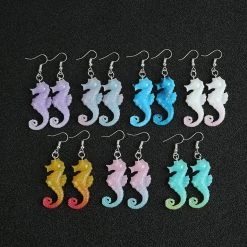 Boogzel Apparel Accessories Sea Horse Earrings