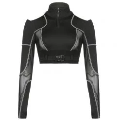 Boogzel Apparel Secret Mission Long Sleeve Top GRUNGE CLOTHES