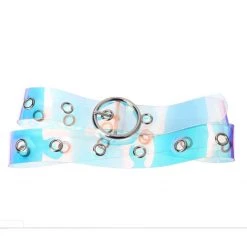 Boogzel Apparel 90s & VINTAGE See Me In Space Hologram Belt