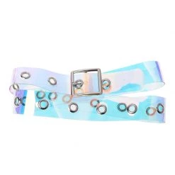 Boogzel Apparel 90s & VINTAGE See Me In Space Hologram Belt