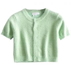 Boogzel Apparel SOFT GIRL OUTFITS Self Made Fuzzy Top