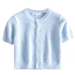 Boogzel Apparel SOFT GIRL OUTFITS Self Made Fuzzy Top