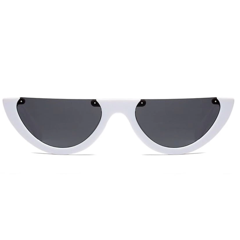 Boogzel Apparel 90s & VINTAGE Molly Semi-Rimless Sunglasses