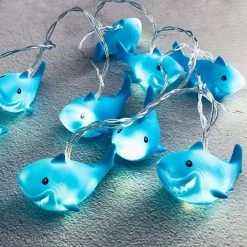 Boogzel Apparel Home Decor Shark String Lights