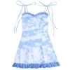 Boogzel Apparel Clothing Sky Mini Dress