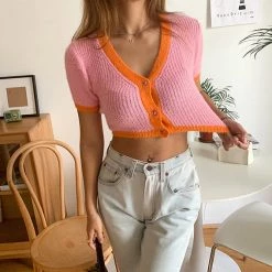 Boogzel Apparel Soft Touch Crop Cardigan Clothing